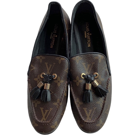 🤎LOUIS VUITTON
Monogram Canvas Society Loafers 👞 - Picture 2 of 9